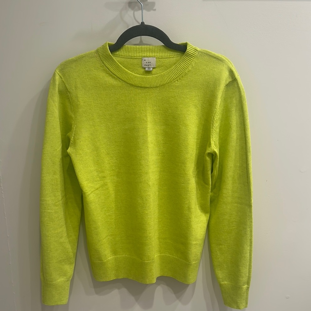 A New Day Green Crew Neck Sweater